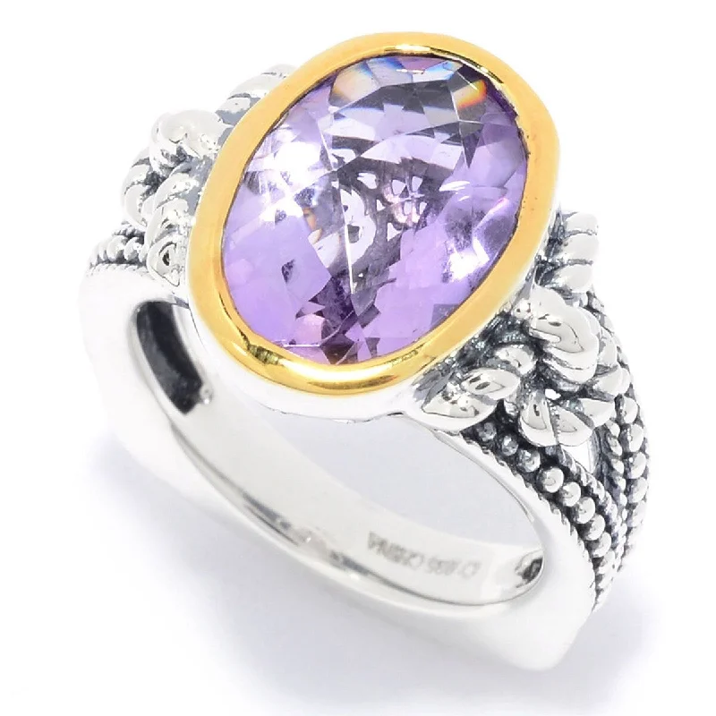 Iolite Gemstone Rings in 10K Gold with a Twisted Band for a Distinctive and Stylish Accessory925 Sterling Silver Pink Amethyst Ring