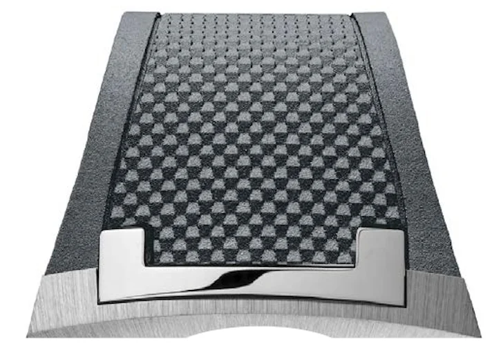 Men's Carbon Fiber - Inlaid Wedding Bands in Stainless Steel for a High - Tech and Stylish DesignCzapek Strap Rubber Grey With Deployment Buckle