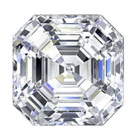 Stainless steel pendants for durability1.20 Carat Asscher Diamond