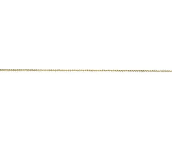 Hammered Chain Rings with a Textured Finish9ct Yellow Gold Curb Chain Necklace