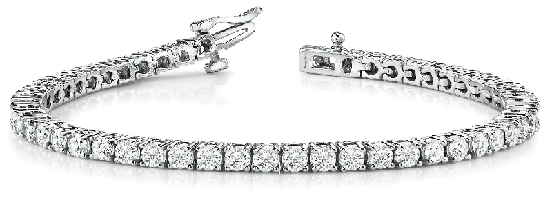 Star-shaped pendants for dreamersClassic Brilliant cut Diamonds "Tennis" Bracelet