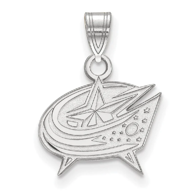 Water - Resistant Stainless Steel Diving - Themed Pendant for DiversSterling Silver NHL Columbus Blue Jackets Small Pendant