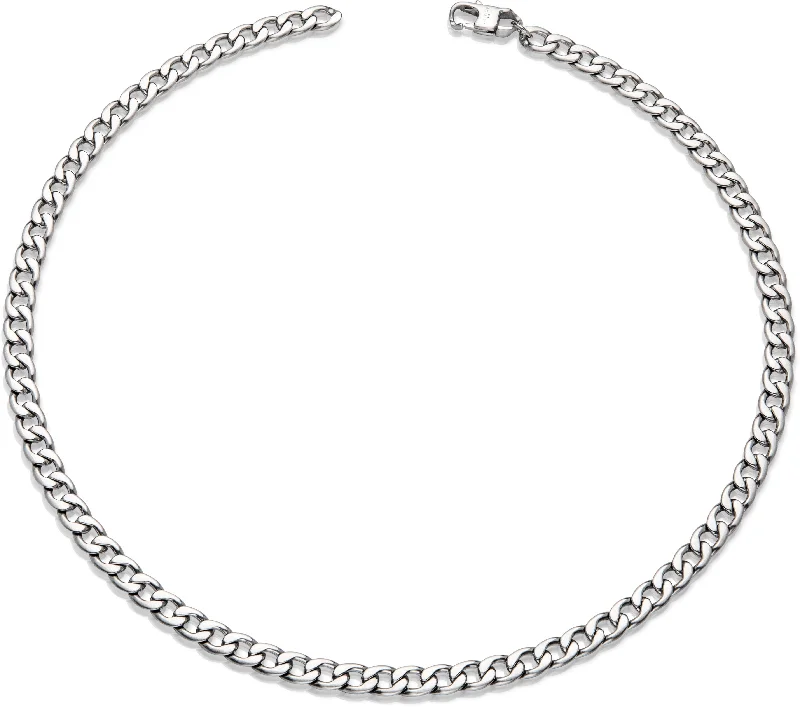 Hypoallergenic Chain Rings for Sensitive SkinUnique & Co Matte Stainless Steel Chain Necklace