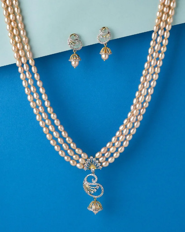 Chain Rings with a Vintage - Inspired Filigree DesignMake Your Mark  Pearl Necklace Set