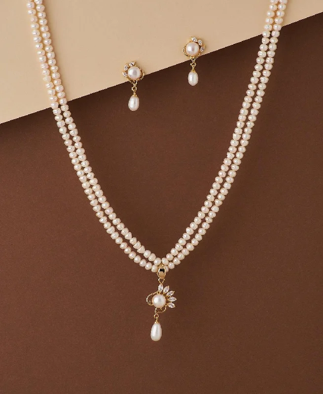 Hypoallergenic Chain Rings for Sensitive SkinPretty Real Pearl Necklace Set