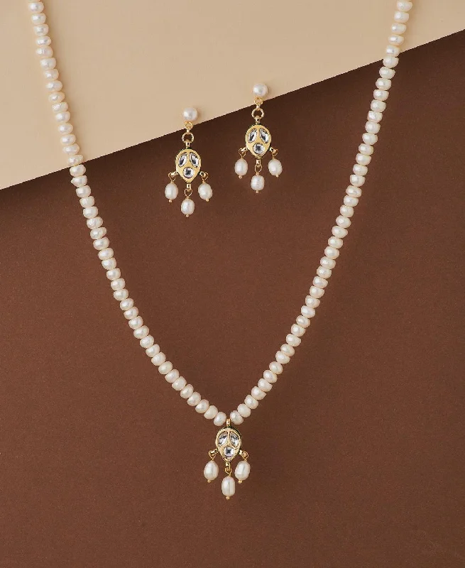 Waterproof Chain Rings for Water - Based ActivitiesPretty Real Pearl Necklace Set