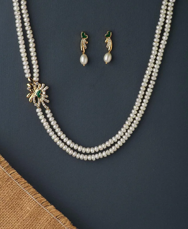 Braided Silk - and - Chain Rings for a Soft and Stylish LookRavishing Real Pearl Necklace Set