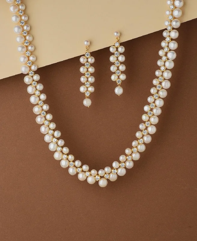 Hypoallergenic Chain Rings for Sensitive SkinRavishing Real Pearl Necklace Set