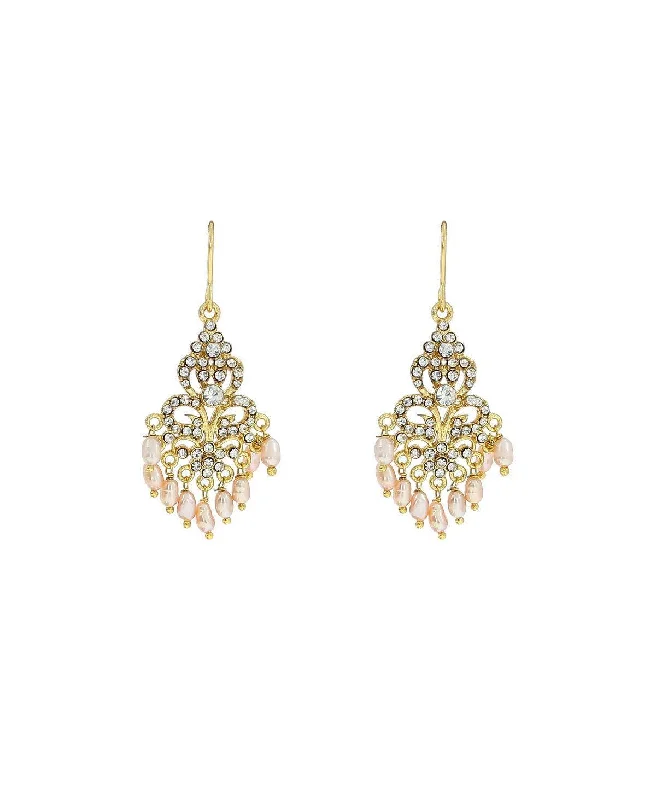 Everyday - wear drop earrings in simple and elegant designsTraditional Pearl Hanging Earrings